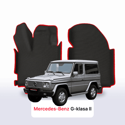 Car mats EVA for Mercedes-Benz G-klasa 2 gen (W463) 1990-2018 year SUV 3 door