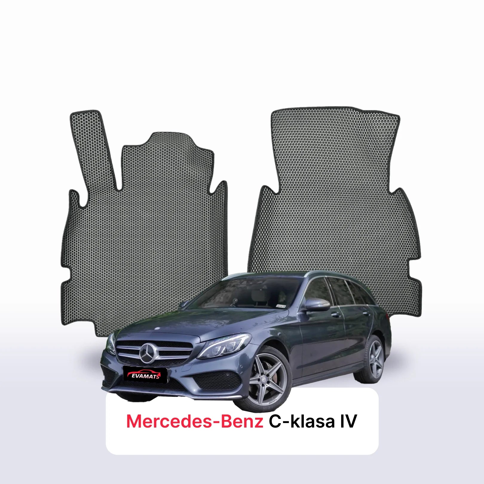 Car mats EVA for Mercedes-Benz C-klasa 4 gen (S205) 2014-2021 year STATION WAGON