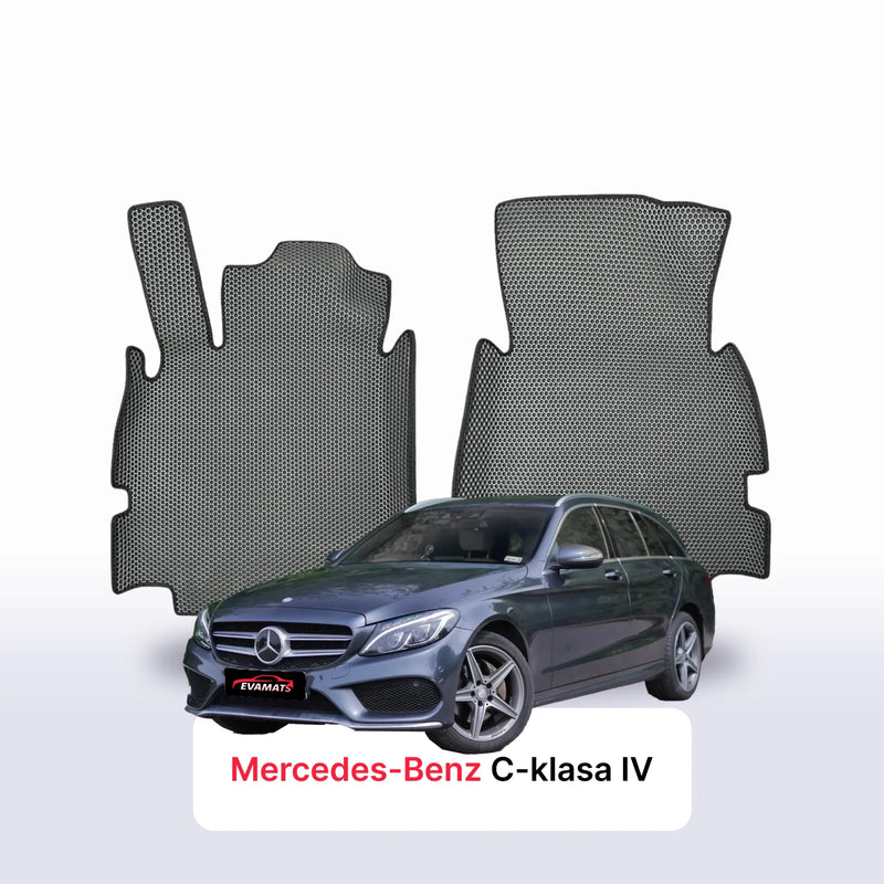Car mats EVA for Mercedes-Benz C-klasa 4 gen (S205) 2014-2021 year STATION WAGON