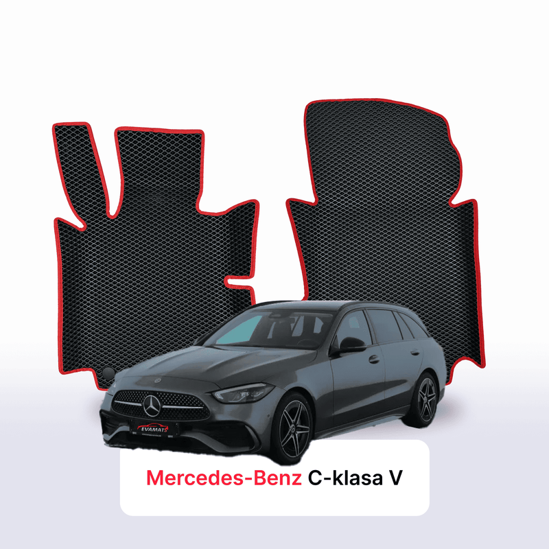 Car mats EVA for Mercedes-Benz C-klasa 5 gen (S206) 2021-2026 year STATION WAGON