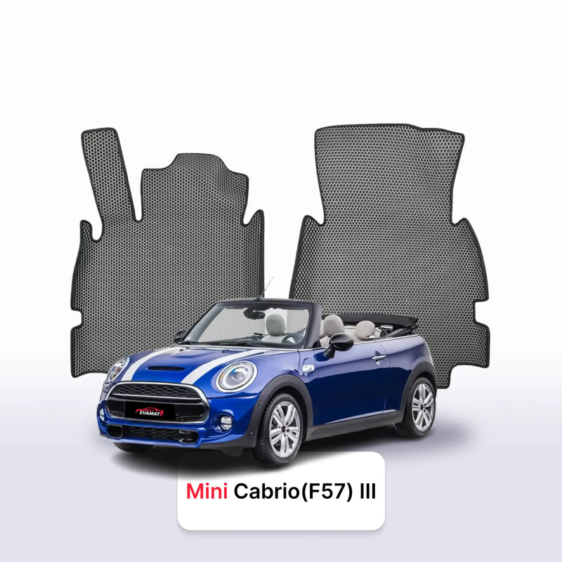 Car mats EVA for Mini Cabrio(F57) 3 gen 2010-2024 year CABRIO
