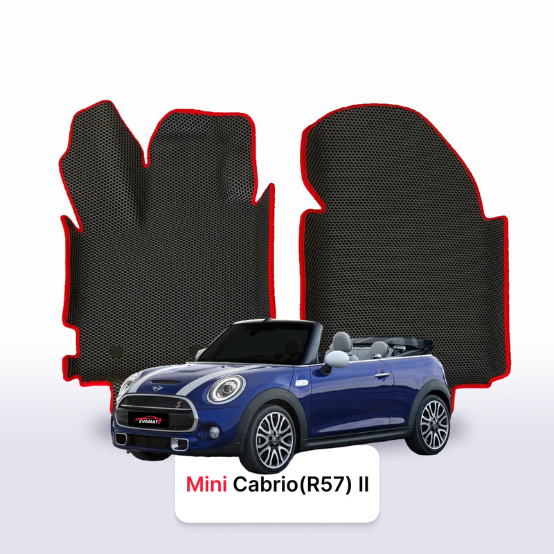 Car mats EVA for Mini Cabrio(R57) 2 gen 2009-2015 year Cooper S CABRIO
