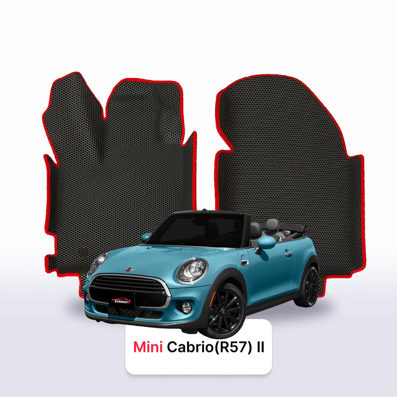 Car mats EVA for Mini Cabrio(R57) 2 gen 2009-2015 year CABRIO
