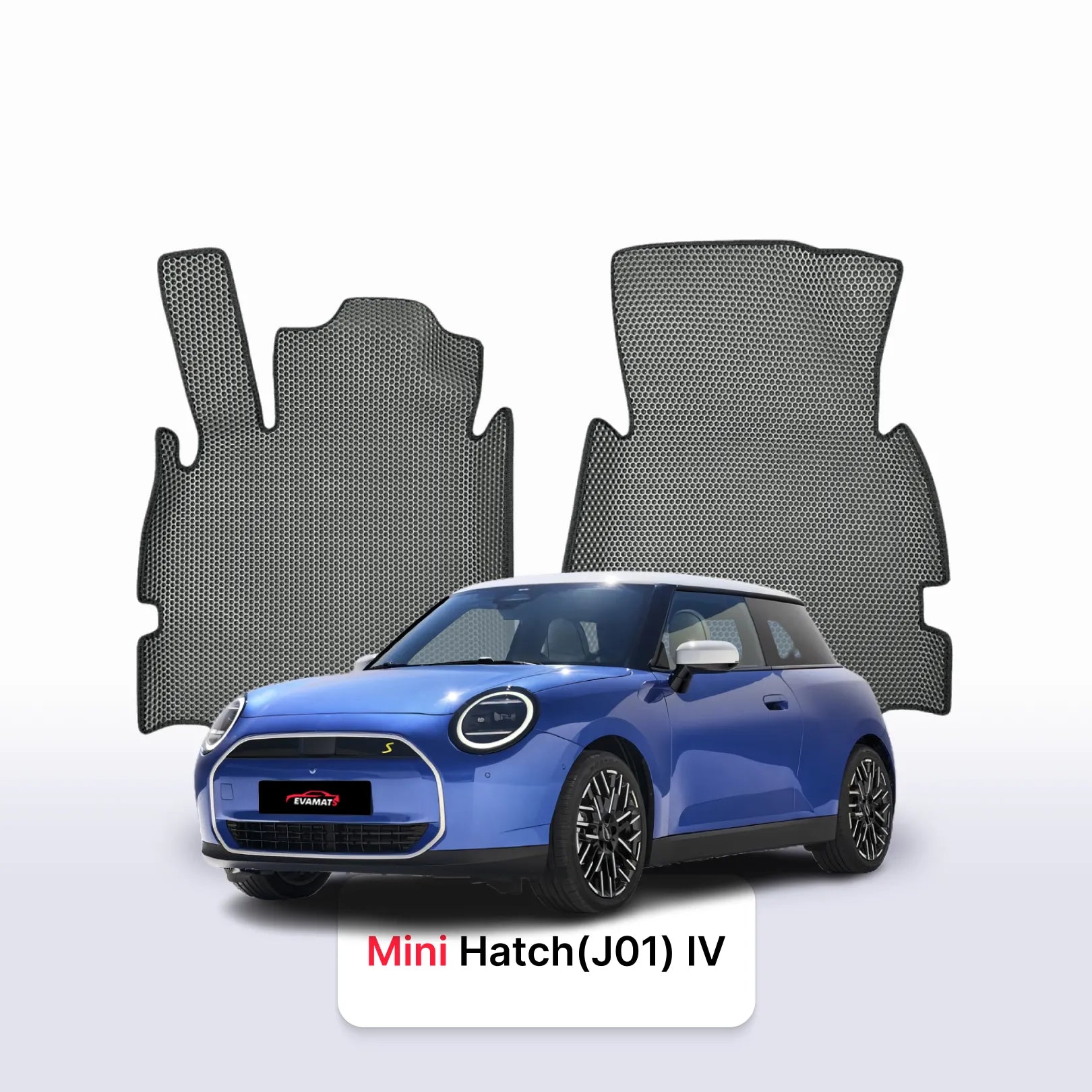 Car mats EVA for Mini Hatch(J01) 4 gen 2024-2028 year HATCHBACK 3 door Electric
