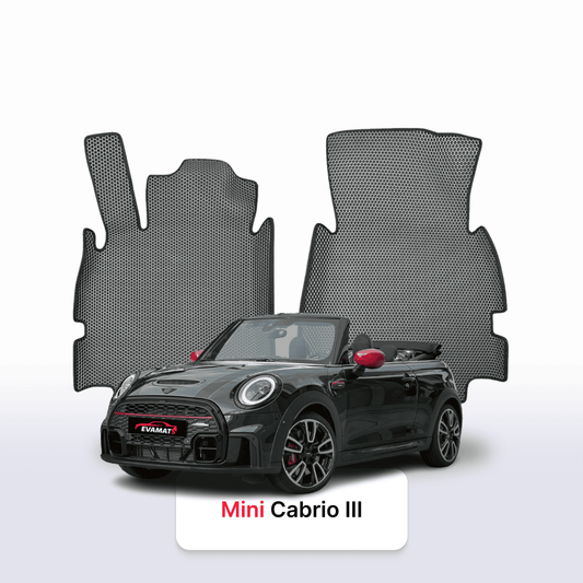 Tapis de voiture EVA pour Mini Cabrio(F57) 2 gen 2008-2023 année JCW CABRIO