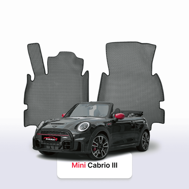 Car mats EVA for Mini Cabrio(F57) 2 gen 2008-2023 year JCW CABRIO