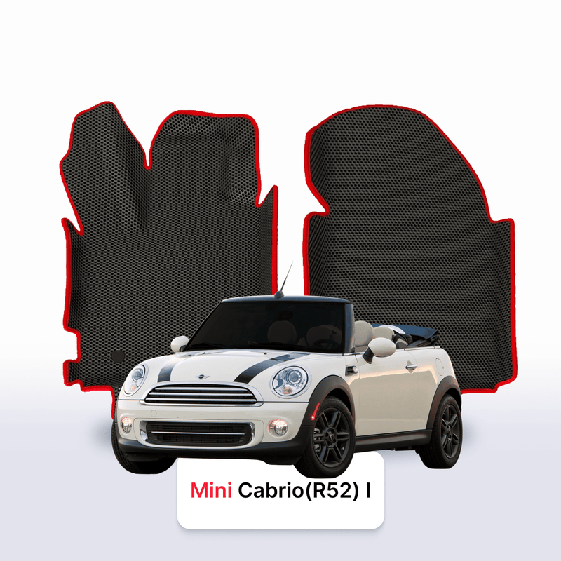 Car mats EVA for Mini Cabrio(R52) 1 gen 2004-2008 year CABRIO