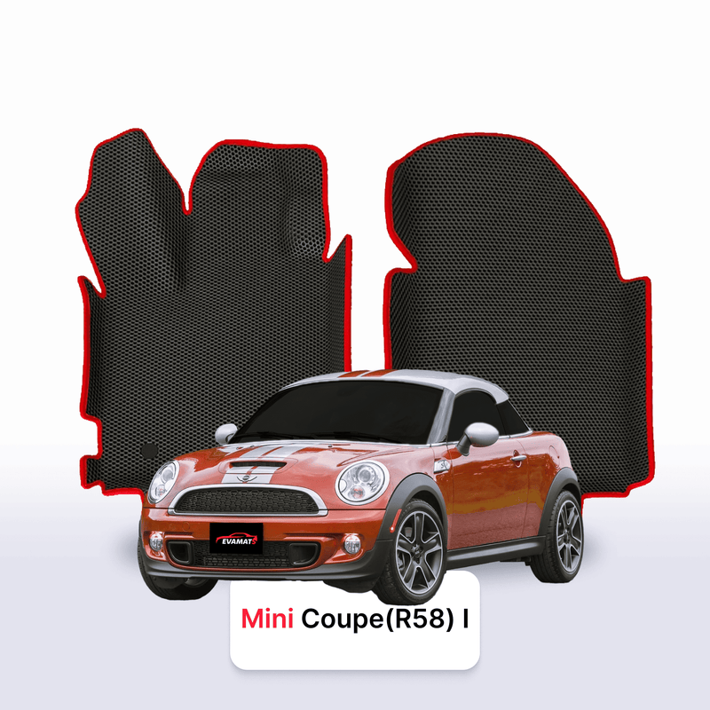 Car mats EVA for Mini Coupe(R58) 1 gen 2011-2015 year Cooper S COUPE