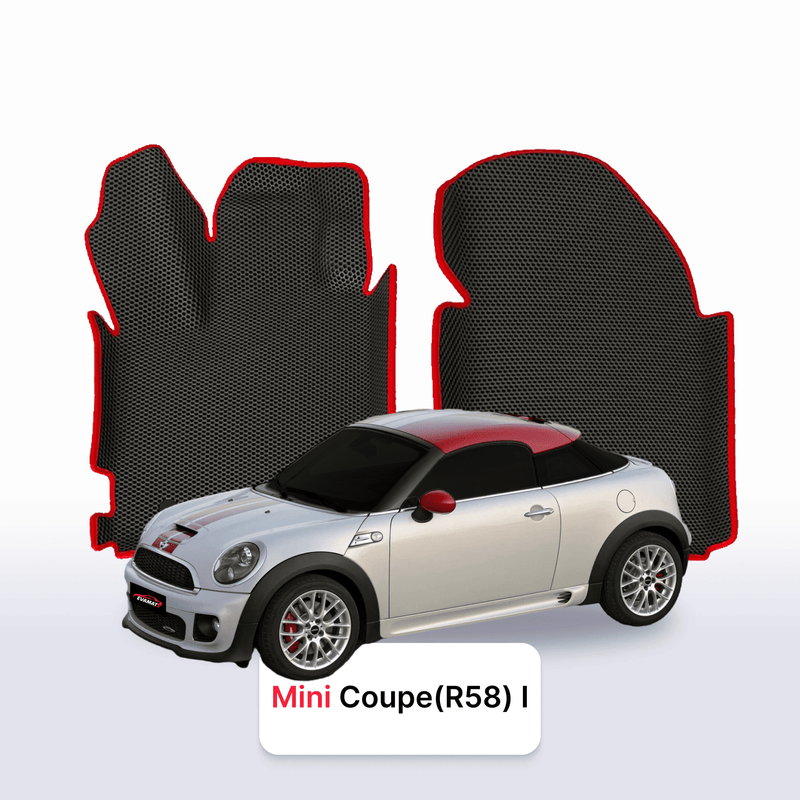 Car mats EVA for Mini Coupe(R58) 1 gen 2011-2015 year COUPE