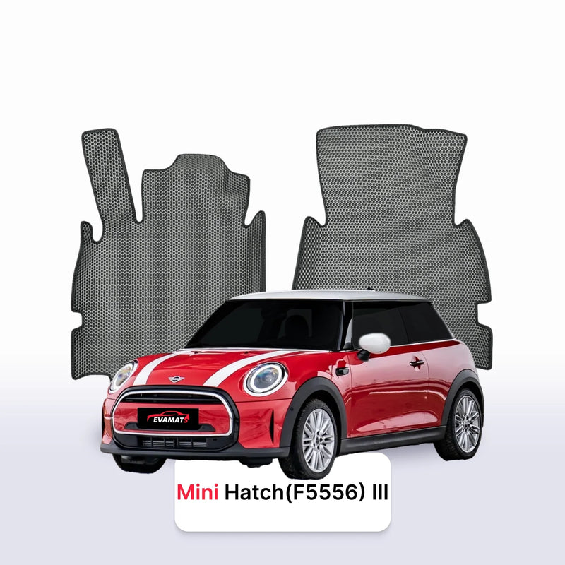 Car mats EVA for Mini Hatch(F5556) 3 gen 2013-2023 year HATCHBACK 3 door