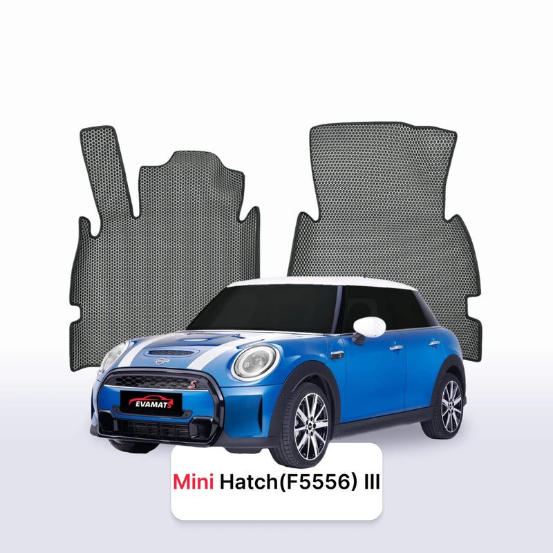 Car mats EVA for Mini Hatch(F5556) 3 gen 2013-2023 year HATCHBACK 5 door