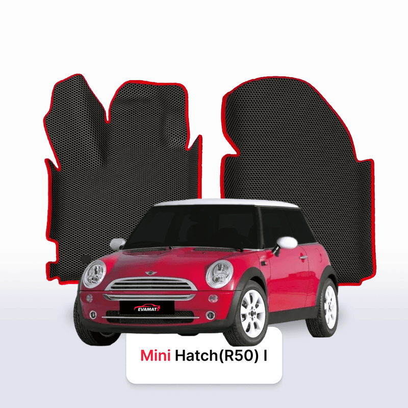 Car mats EVA for Mini Hatch(R50) 1 gen 2000-2006 year Cooper S HATCHBACK 3 door