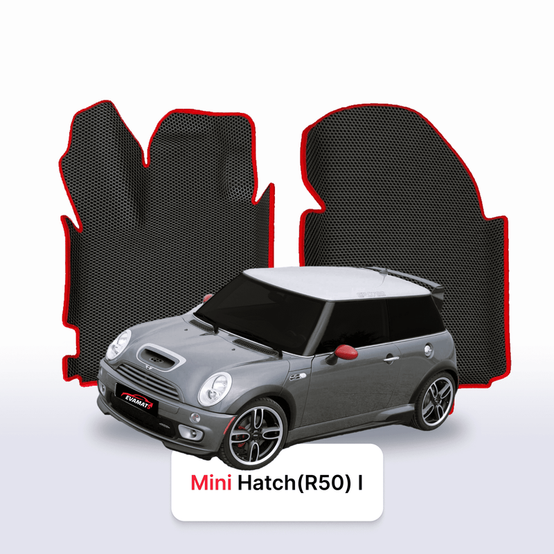 Car mats EVA for Mini Hatch(R50) 1 gen 2000-2006 year JCW HATCHBACK 3 door