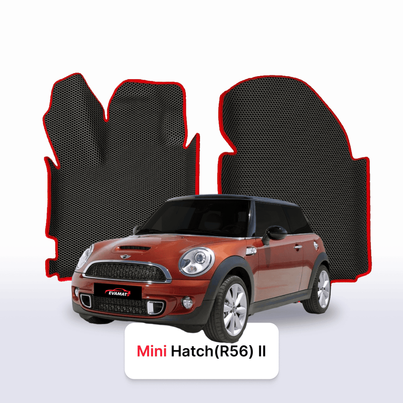 Car mats EVA for Mini Hatch(R56) 2 gen 2006-2013 year Cooper S HATCHBACK 3 door