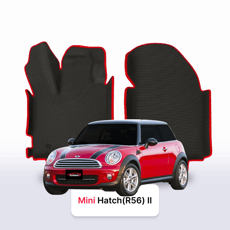 Car mats EVA for Mini Hatch(R56) 2 gen 2006-2013 year HATCHBACK 3 door