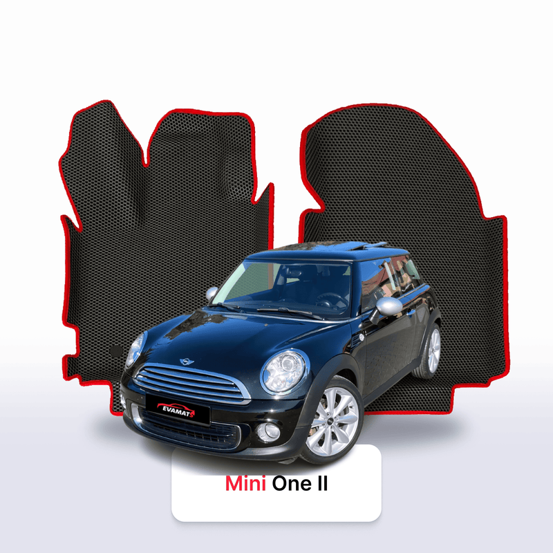 Car mats EVA for Mini One 2 gen 2007-2014 year HATCHBACK 3 door