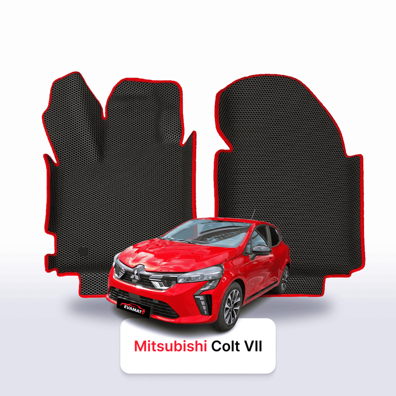 Car mats EVA for Mitsubishi Colt 7 gen 2023-2028 year HATCHBACK 5 door