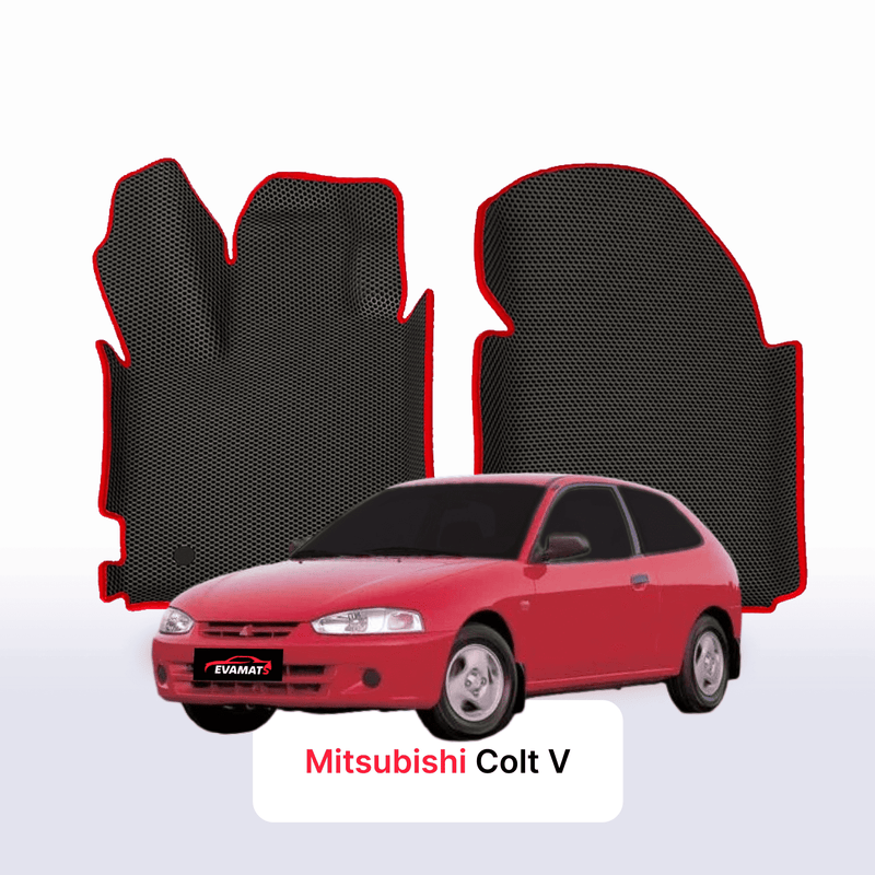 Car mats EVA for Mitsubishi Colt(CJ) 5 gen 1995-2003 year HATCHBACK 3 door