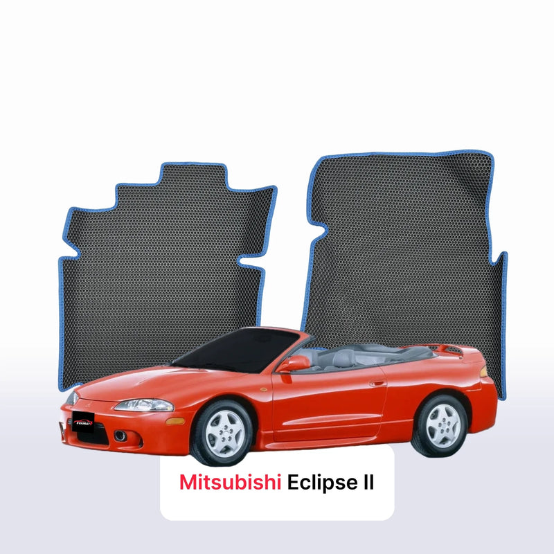 Car mats EVA for Mitsubishi Eclipse 2 gen 1994-1999 year CABRIO