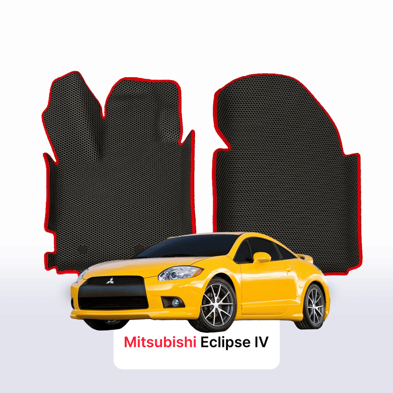Car mats EVA for Mitsubishi Eclipse Spyder 4 gen 2005-2011 year COUPE