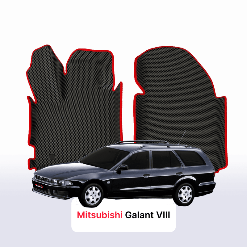 Car mats EVA for Mitsubishi Galant 8 gen 1996-2006 year STATION WAGON