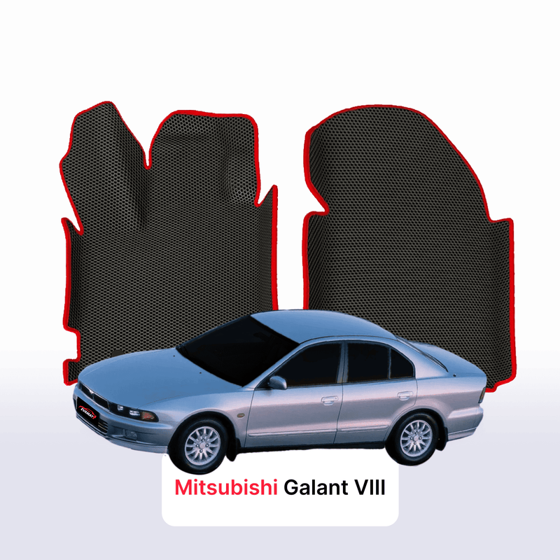 Car mats EVA for Mitsubishi Galant 8 gen 1996-2006 year SEDAN