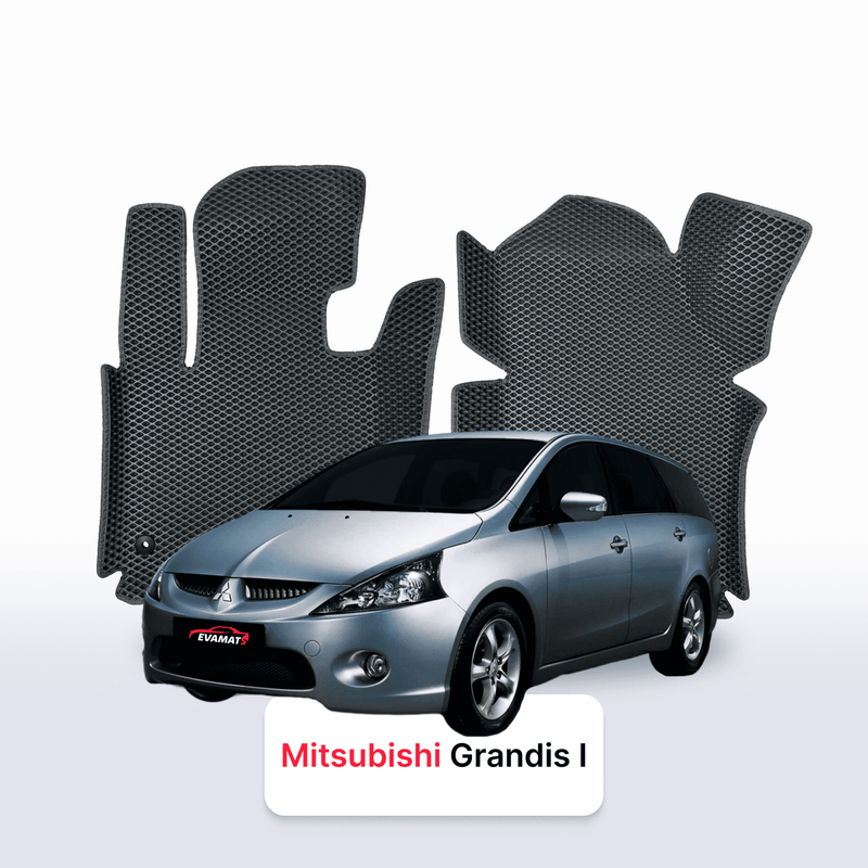 Car mats EVA for Mitsubishi Grandis 1 gen 2003-2011 year MINIVAN