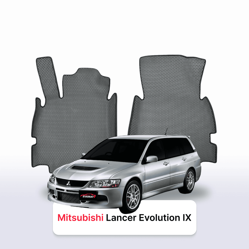Car mats EVA for Mitsubishi Lancer Evolution 9 gen 2005-2007 year STATION WAGON