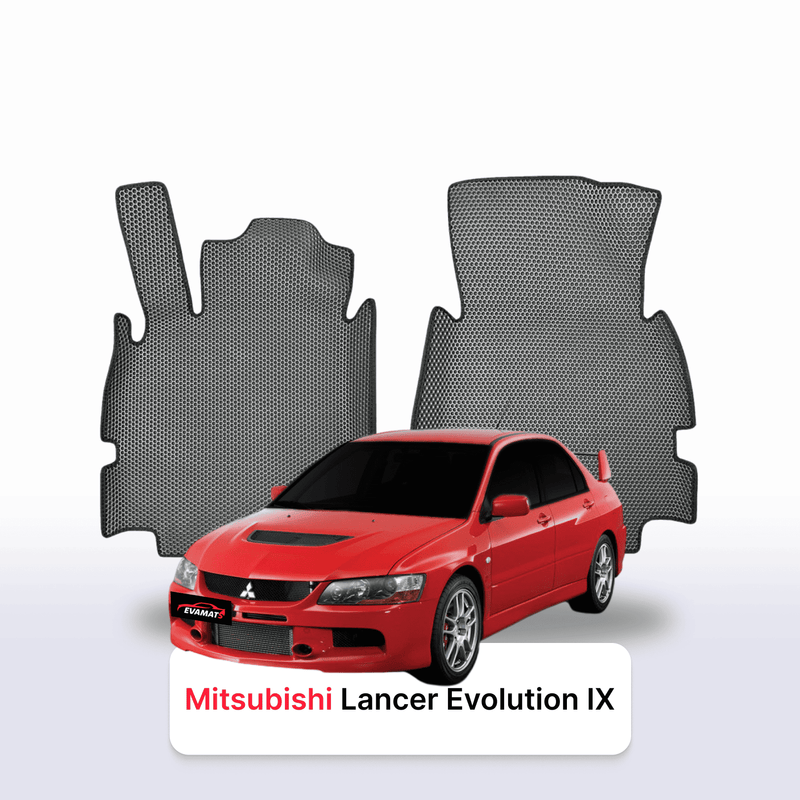 Car mats EVA for Mitsubishi Lancer Evolution 9 gen 2005-2007 year SEDAN