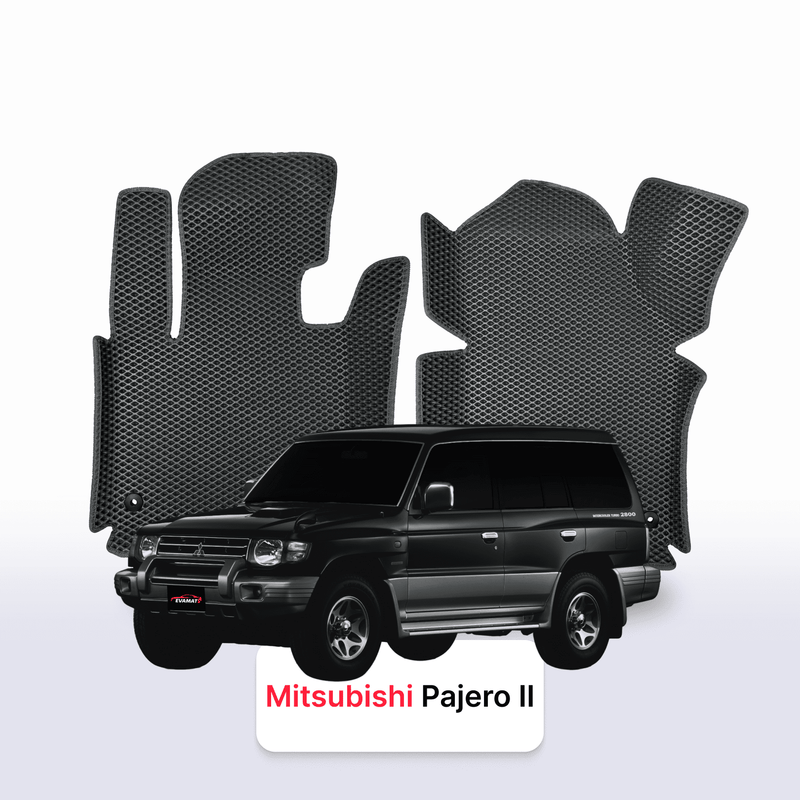 Car mats EVA for Mitsubishi Pajero 2 gen 1991-1999 year SUV