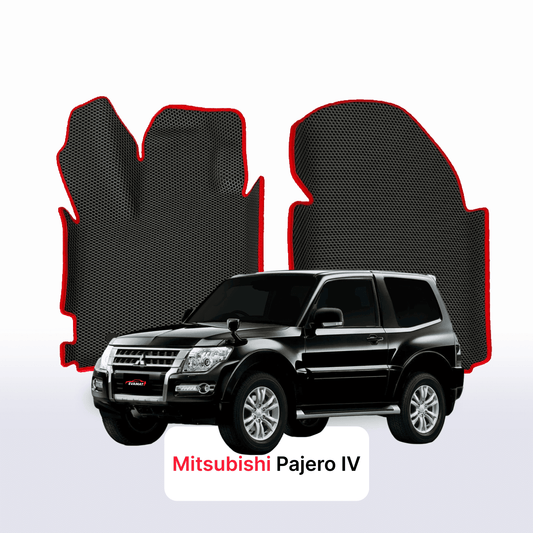 Car mats EVA for Mitsubishi Pajero 4 gen 2006-2023 year SUV 3 door