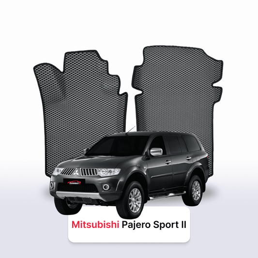 Car mats EVA for Mitsubishi Pajero Sport 2 gen 2008-2016 year SUV