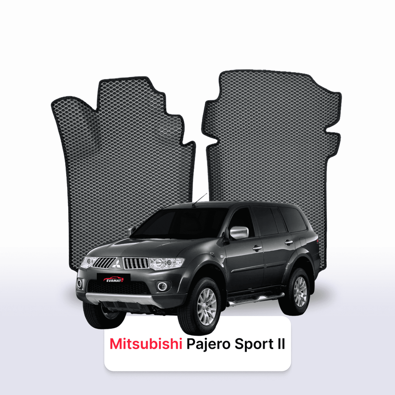 Car mats EVA for Mitsubishi Pajero Sport 2 gen 2008-2016 year SUV