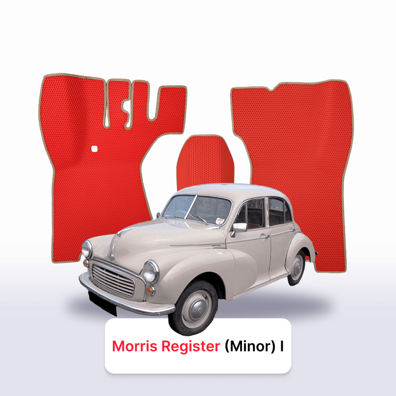 Car mats EVA for Morris Register Minor Series 2 2 gen 1948-1971 year HATCHBACK 5 door