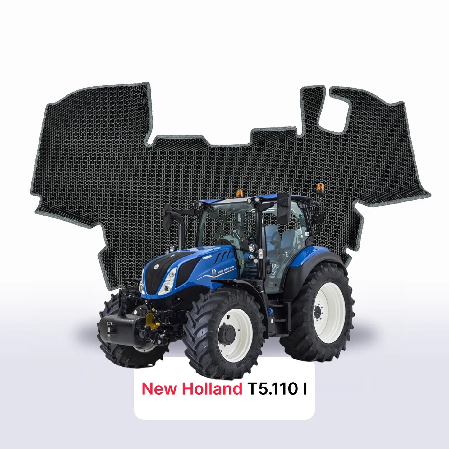 Car mats EVA for New Holland T5.110 1 gen 2019-2024 year TRACTOR