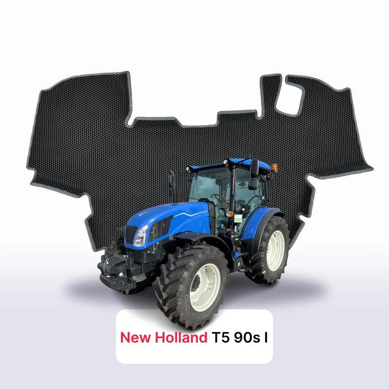 Car mats EVA for New Holland T5 90s 1 gen 2022-2027 year TRACTOR