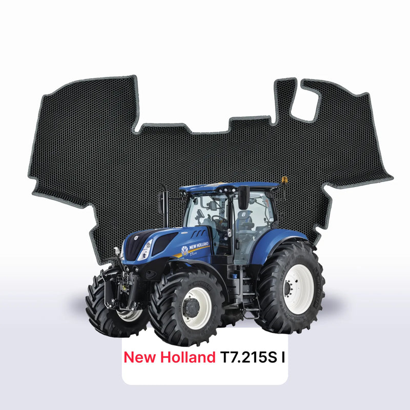 Car mats EVA for New Holland T7.215S 1 gen 2019-2028 year TRACTOR