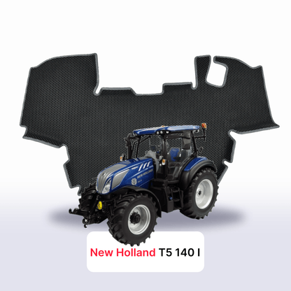 Car mats EVA for New Holland T5 140 1 gen 2020-2024 year TRACTOR