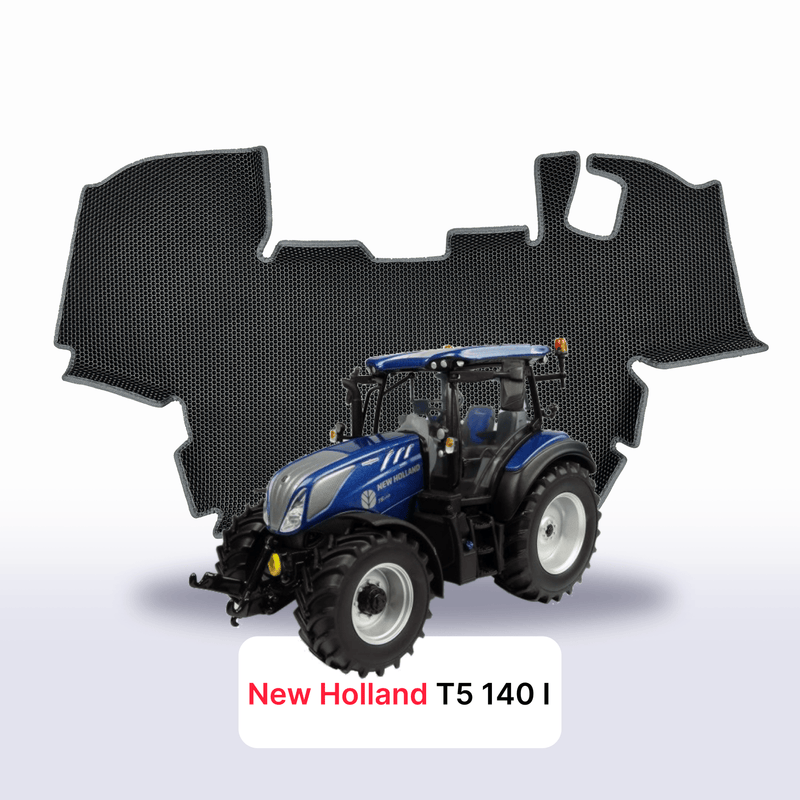 Car mats EVA for New Holland T5 140 1 gen 2020-2024 year TRACTOR