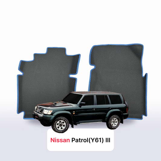 Car mats EVA for Nissan Patrol(Y61) III gen 1997-2014 year SUV 5 door