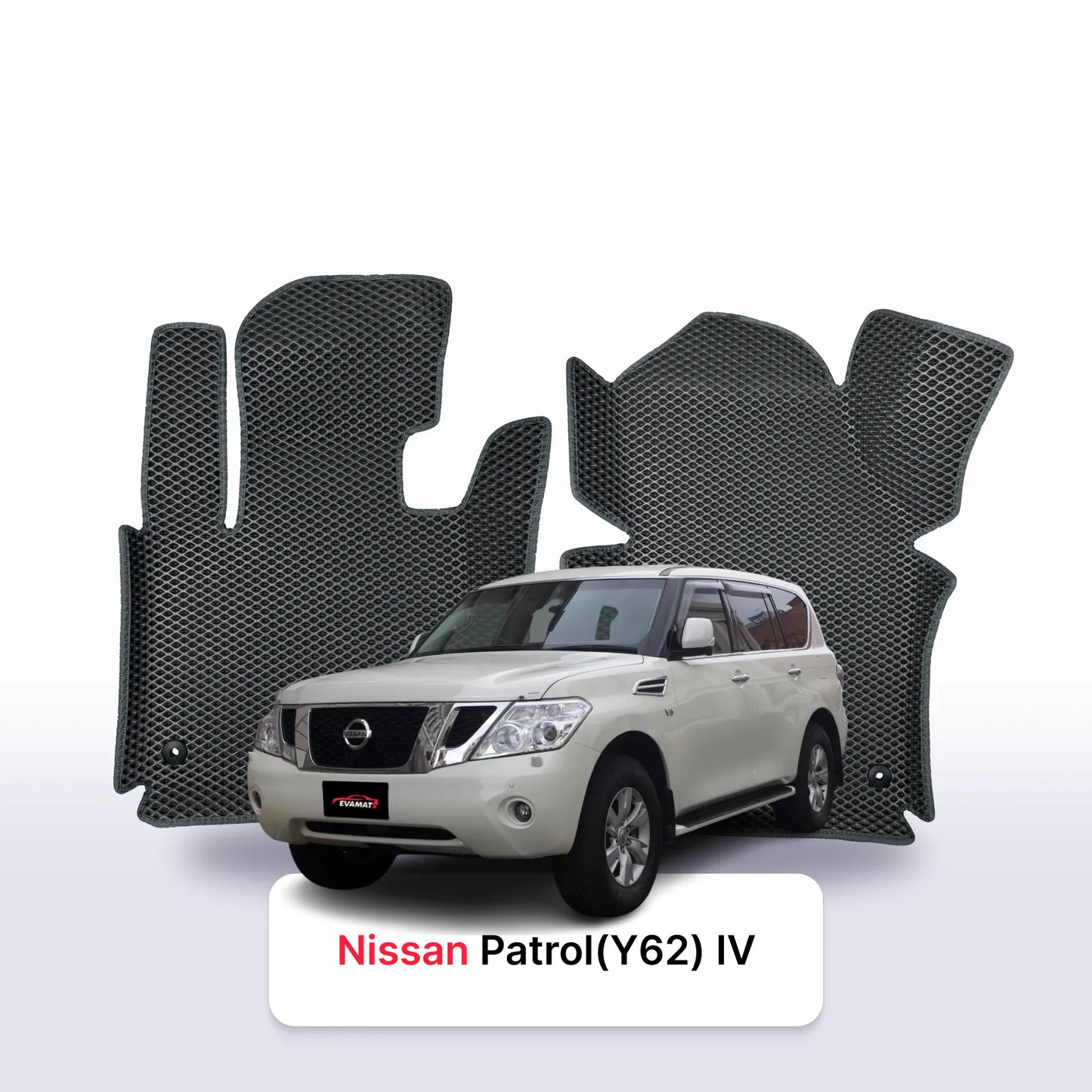 Car mats EVA for Nissan Patrol(Y62) IV gen 2010-2025 year SUV