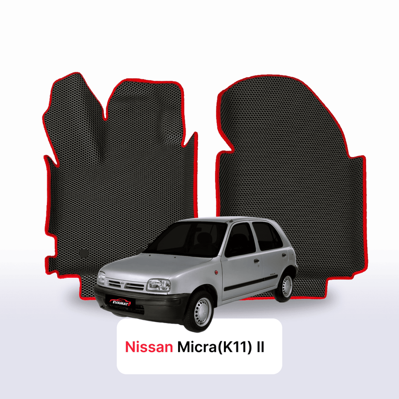 Car mats EVA for Nissan Micra(K11) II gen 1992-2002 year HATCHBACK 5 door