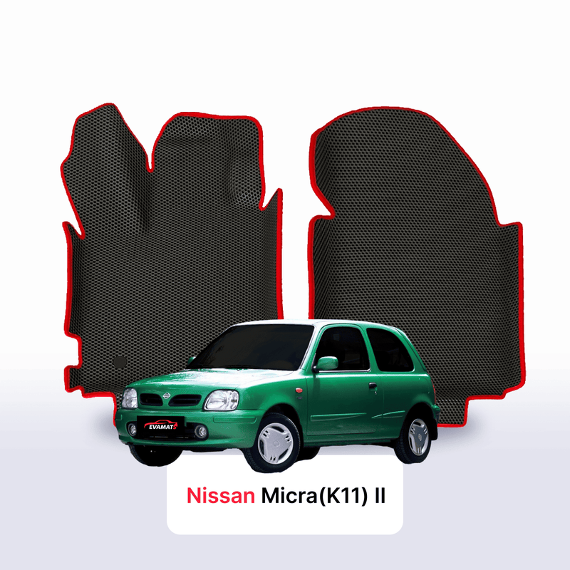 Car mats EVA for Nissan Micra(K11) II gen 1992-2002 year HATCHBACK 3 door