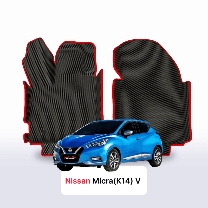 Car mats EVA for Nissan Micra(K14) V gen 2017-2023 year HATCHBACK 5 door