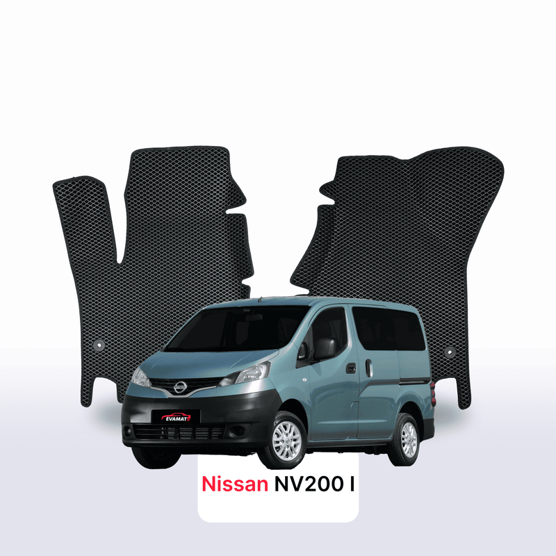 Car mats EVA for Nissan NV200 I gen 2009-2023 year MINIVAN