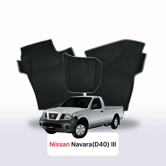 Car mats EVA for Nissan Navara(D40)(Frontier) III gen 2004-2015 year PICK-UP single cabin
