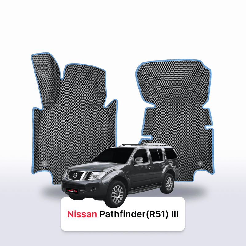 Car mats EVA for Nissan Pathfinder(R51) III gen 2004-2014 year SUV