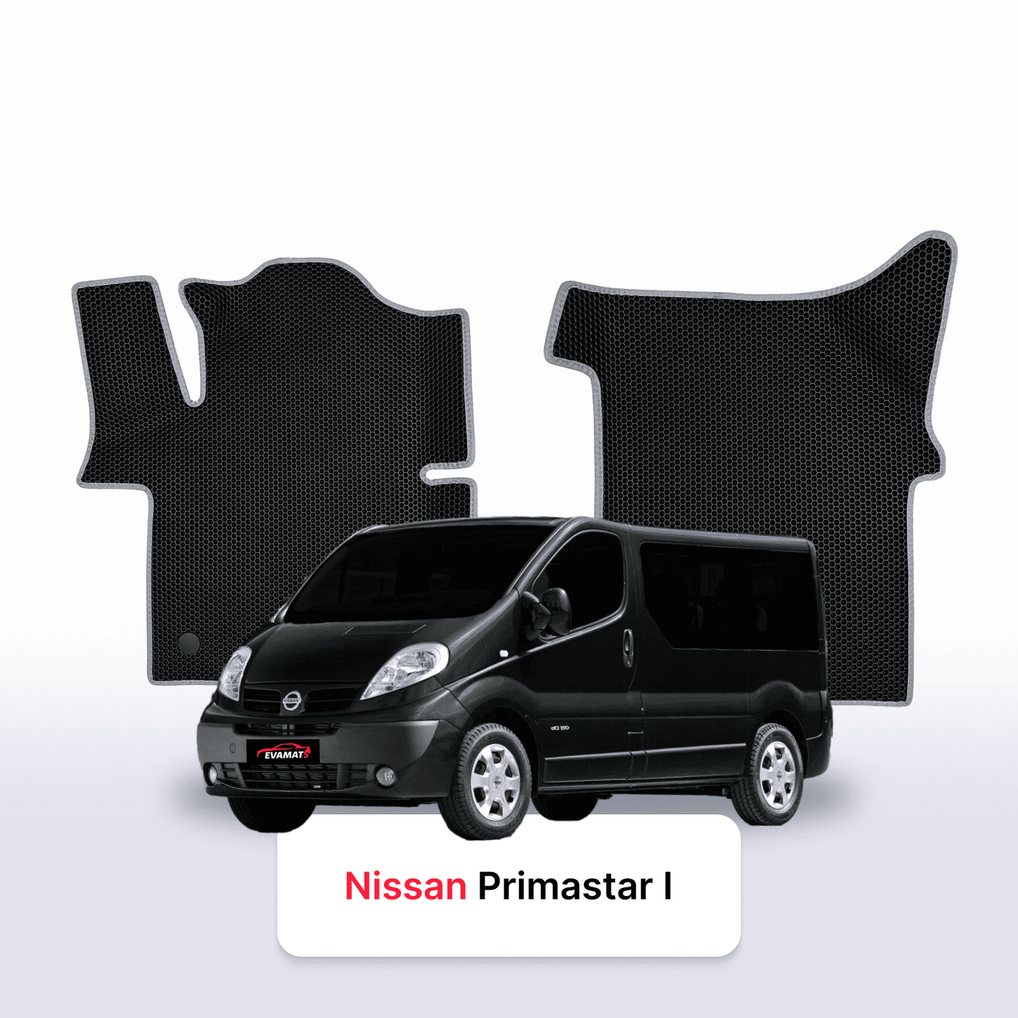 Car mats EVA for Nissan Primastar I gen 2002-2014 year MINIVAN