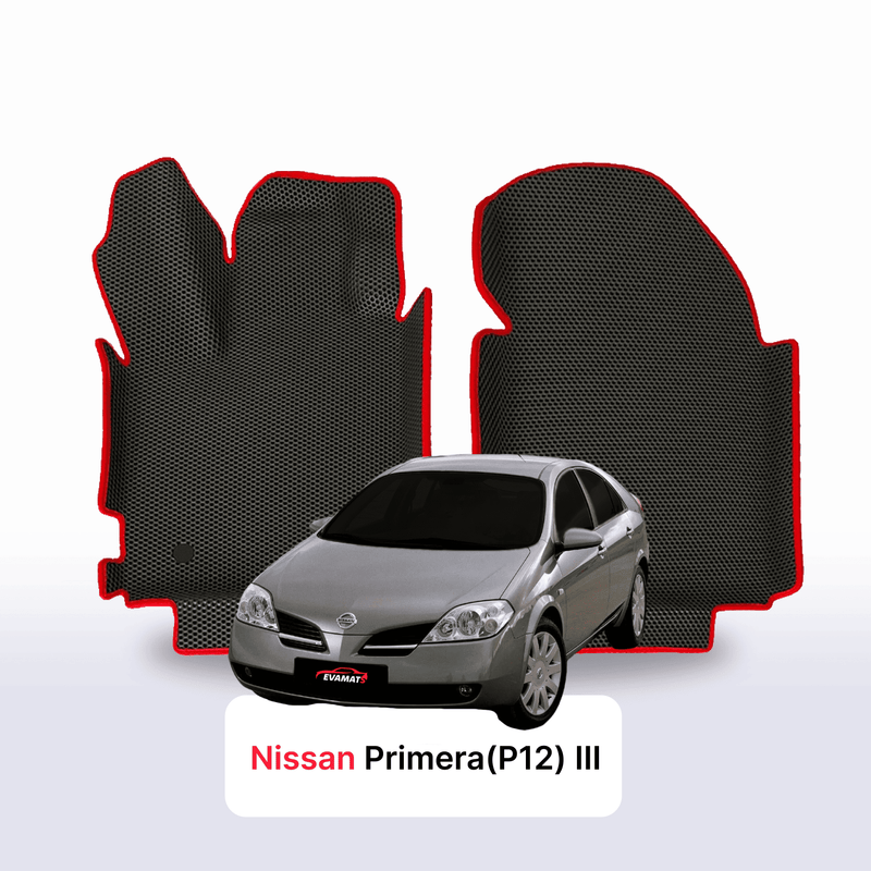 Car mats EVA for Nissan Primera(P12) III gen 2001-2008 year LIFTBACK