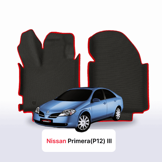 Car mats EVA for Nissan Primera(P12) III gen 2001-2008 year SEDAN